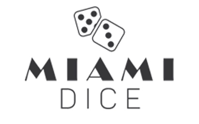Miami Dice Slot Logo